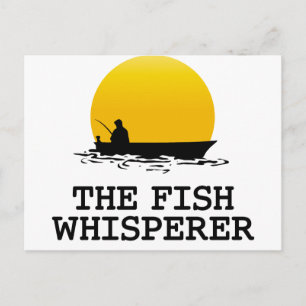 Carte Postale Le Whisperer aux poissons