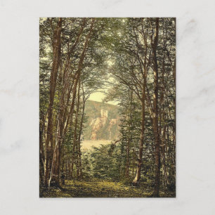 Carte Postale Le Zauberhole (Grotto enchanté) et le Rheinstein,