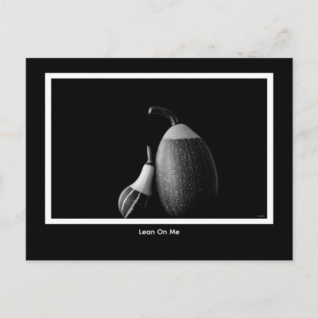 Carte Postale Lean On Me (Devant)
