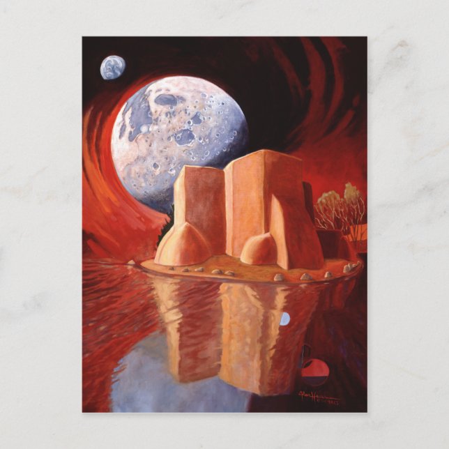 Carte Postale Leap quantique par Alan Heuer (Devant)