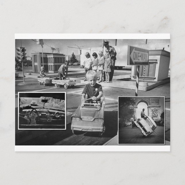 Carte Postale learning to drive games (Devant)