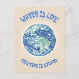 Carte Postale L'eau est la vie