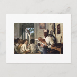 Carte Postale L'école de maître Rafael Cordero