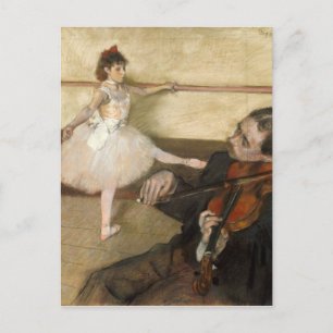 Carte Postale Leçon de danse - Edgar Degas