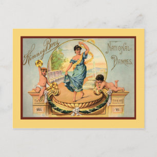 Carte Postale Leçons de danse