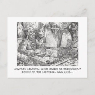 Carte Postale Leçons d'histoire sur les Mac