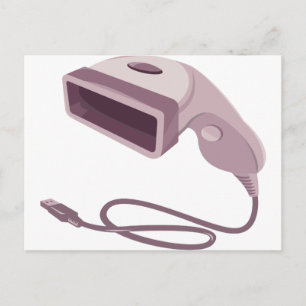 Carte Postale lecteur de scanneur de code-barres câble usb