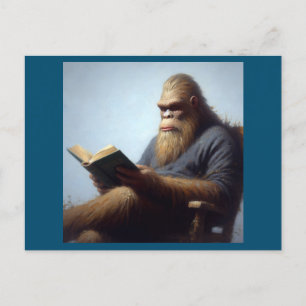 Carte Postale Lecture Bigfoot
