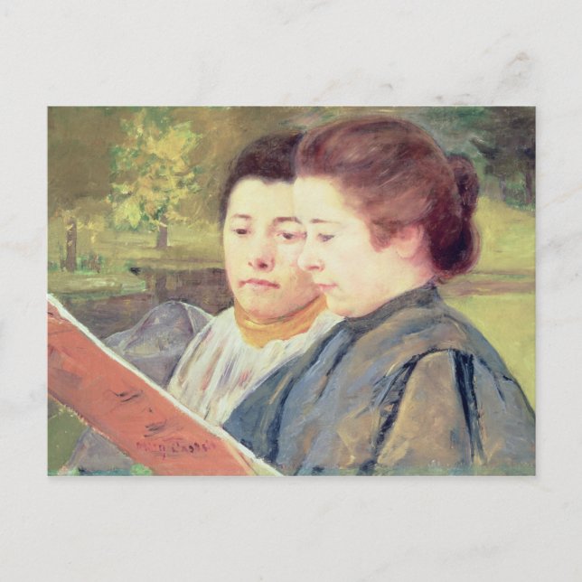 Carte Postale Lecture des femmes (Devant)