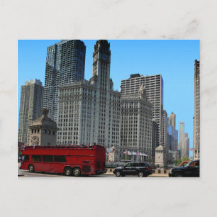 Carte Postale L'édifice historique de Wrigley