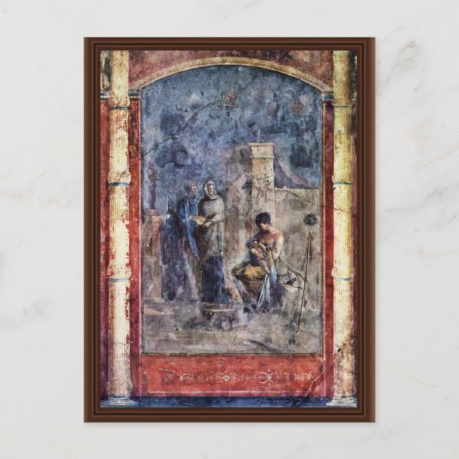 Carte Postale L'Éducation De Dionysos Par Römischer Meister (Devant)