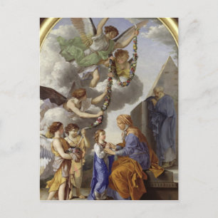 Carte Postale L'éducation de la Vierge