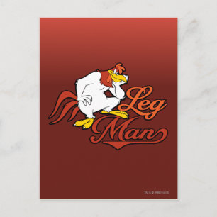 Carte Postale Leg Man