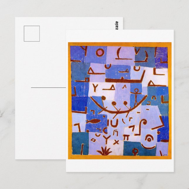 Carte Postale Légende du Nil | Paul Klee | (Devant / Derrière)