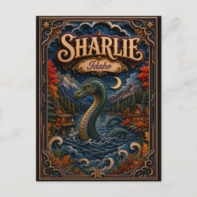 Carte Postale Légendes de Sharlie Idaho Popcut (Devant)