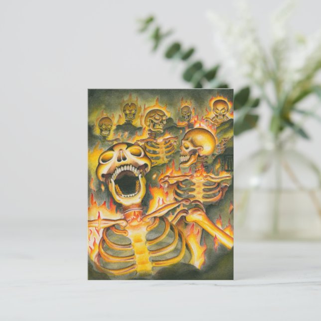 Carte Postale Légions infernales (Debout devant)