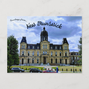 Carte Postale Législature du Nouveau-Brunswick Fredericton NB