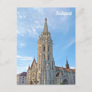 Carte Postale L'église de Budapest, Matthias