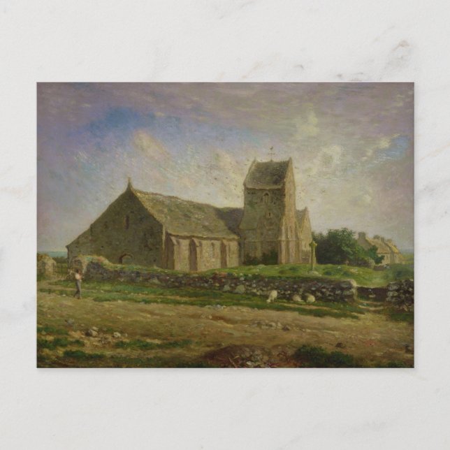 Carte Postale L'église de Greville, c.1871-74 (Devant)