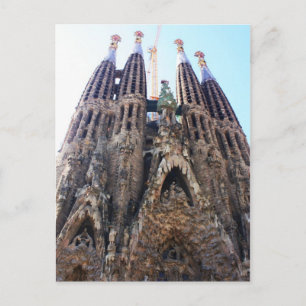 Carte Postale L'église de la Sagrada Familia