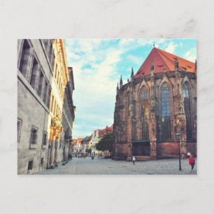 Carte Postale L'église de Nuremberg
