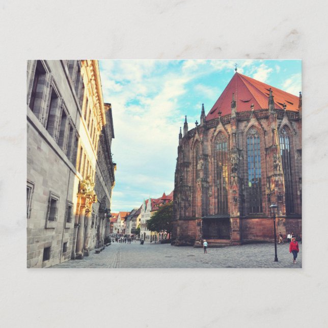Carte Postale L'église de Nuremberg (Devant)