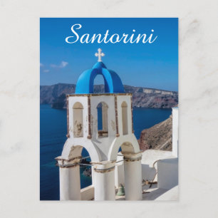 Carte Postale L'église de Santorin