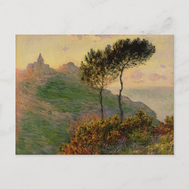 Carte Postale L'église de Varengeville - Claude Monet (Devant)