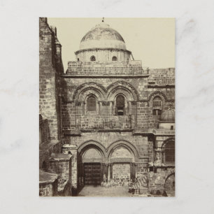 Carte Postale L'église du Saint Sépulcre à Jérusalem