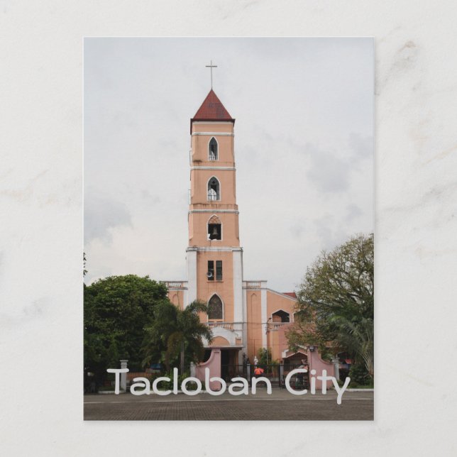 Carte Postale L'église Santo Niño, Tacloban City (Devant)