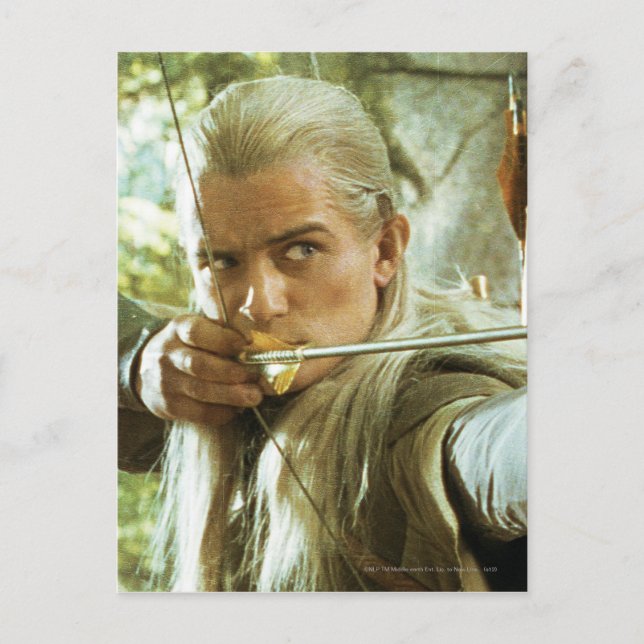 Carte Postale LEGOLAS GREENLEAF™ Bow 2 (Devant)