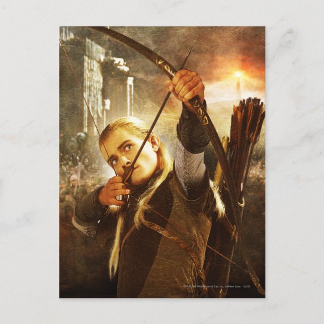 Carte Postale LEGOLAS GREENLEAF™ en action (Devant)