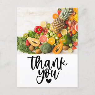 Carte Postale Légume végétal Appréciation végétarienne