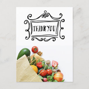 Carte Postale Légume végétal Appréciation végétarienne