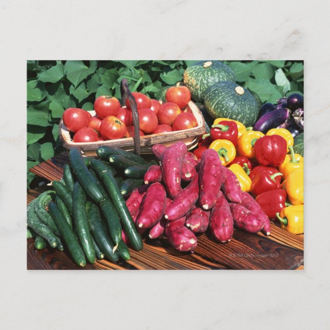 Carte Postale Légumes 3 (Devant)