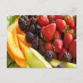 CARTE POSTALE LÉGUMES DE FRUITS