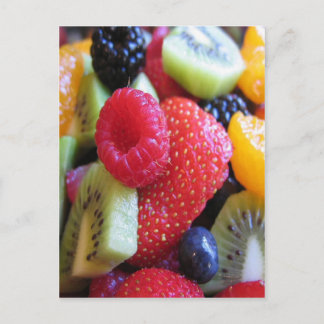 CARTE POSTALE LÉGUMES DE FRUITS
