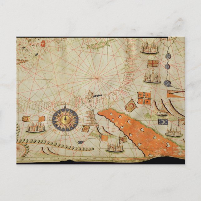 Carte Postale L'Égypte et la mer Rouge (Devant)