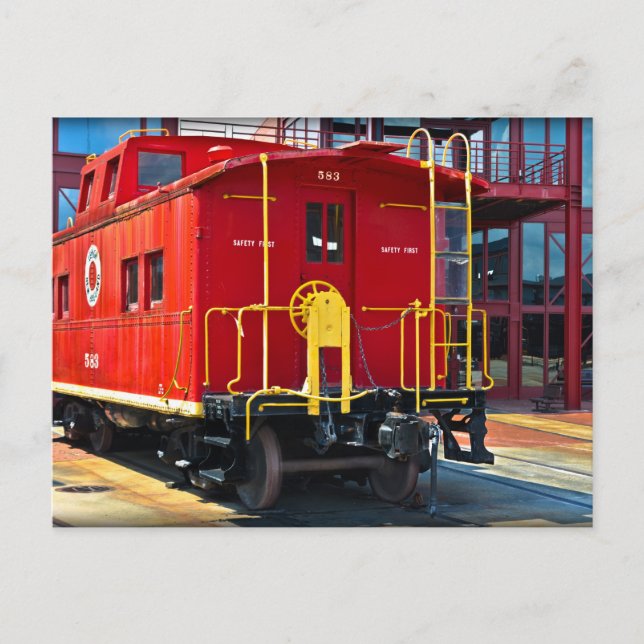 Carte Postale Lehigh/NE Caboose 583 (Devant)