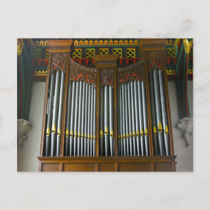 Carte Postale Leicester Cathedral organ, Leicestershire, Royaume