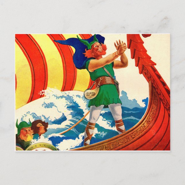 Carte Postale Leif Ericson (Devant)