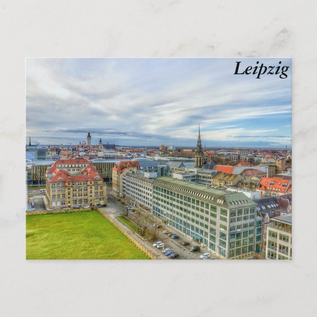 Carte Postale Leipzig, Allemagne (Devant)