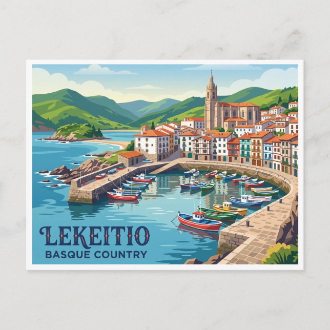 Carte Postale Lekeitio Espagne (Devant)