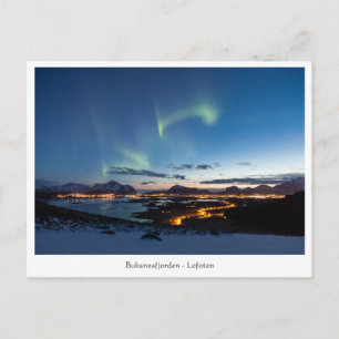 Carte Postale Leknes Norvège