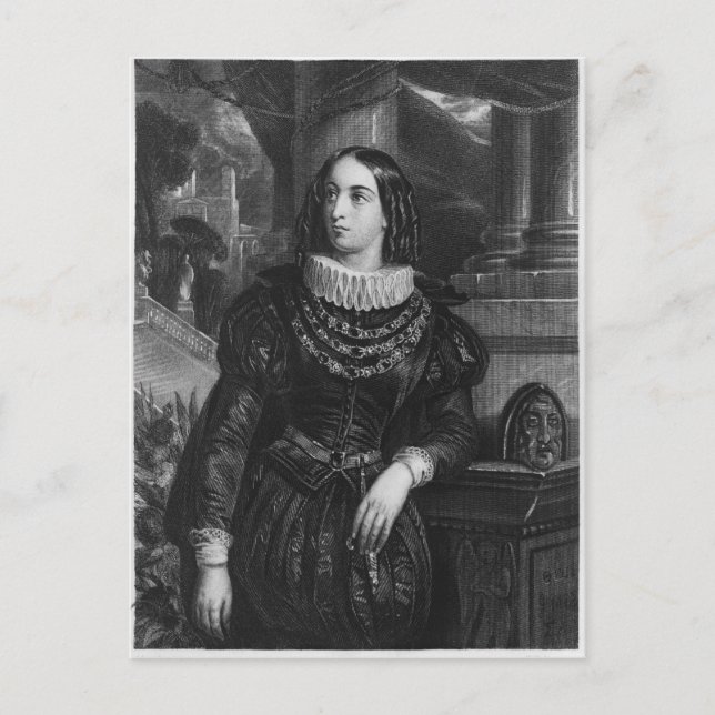 Carte Postale Lelia, illustration de 'Lelia' par George Sand (Devant)