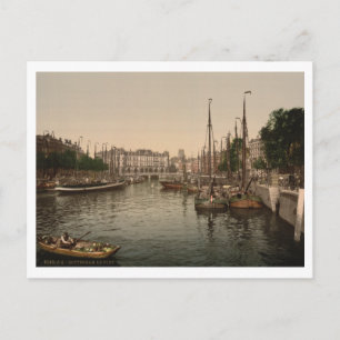 Carte Postale L'Embankment, Rotterdam, Pays-Bas