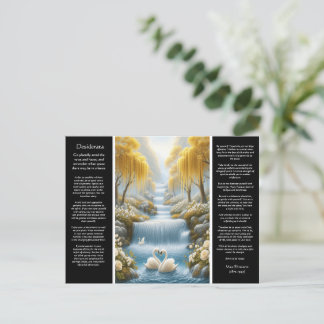 Carte Postale L'Embrace de Desiderata Heart, la grâce de Valley