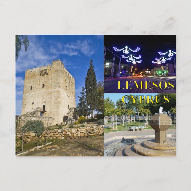 Carte postale Lemessos Limassol Chypre (Devant)
