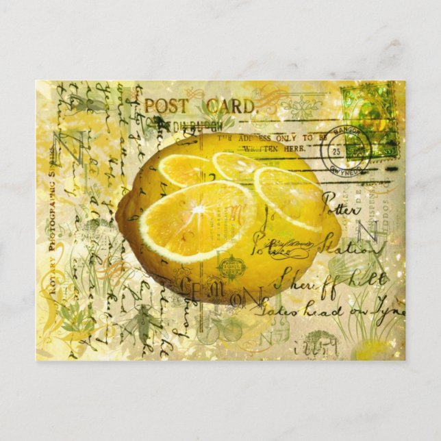 Carte Postale Lemons (Devant)