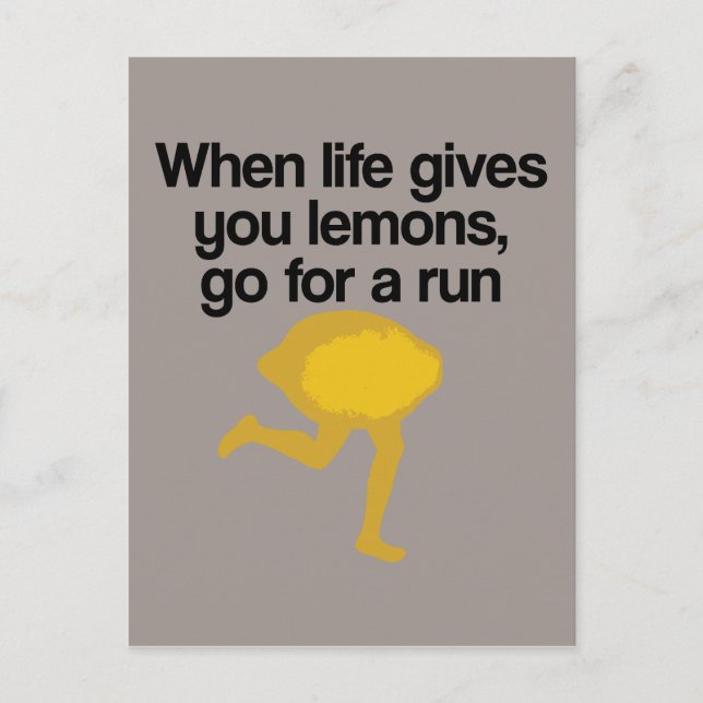 Carte Postale Lemons Go (Devant)